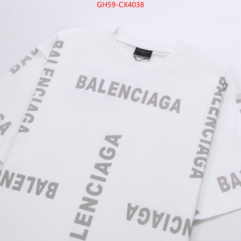 Clothing-Balenciaga replcia cheap from china ID: CX4038 $: 59USD