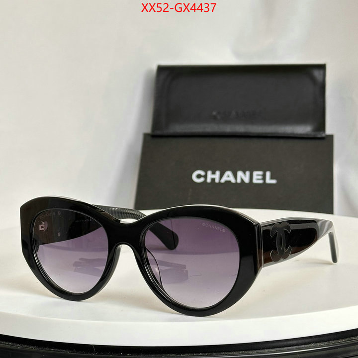 Glasses-Chanel cheap replica ID: GX4437 $: 52USD