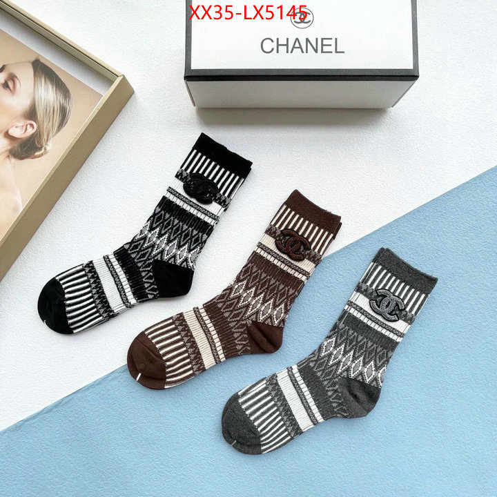 Sock-Chanel designer 7 star replica ID: LX5145 $: 35USD