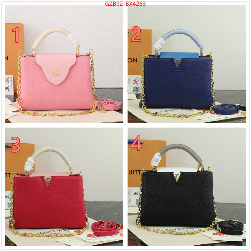 LV Bags(4A)-Handbag Collection- shop cheap high quality 1:1 replica ID: BX4263 $: 92USD