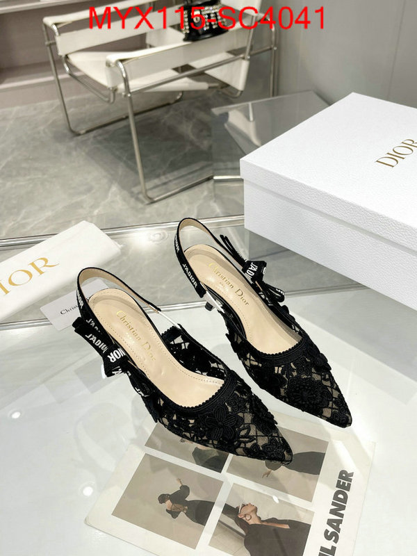 Women Shoes-Dior mirror copy luxury ID: SC4041 $: 115USD