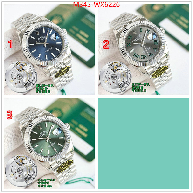 Watch(TOP)-Rolex highest product quality ID: WX6226 $: 345USD