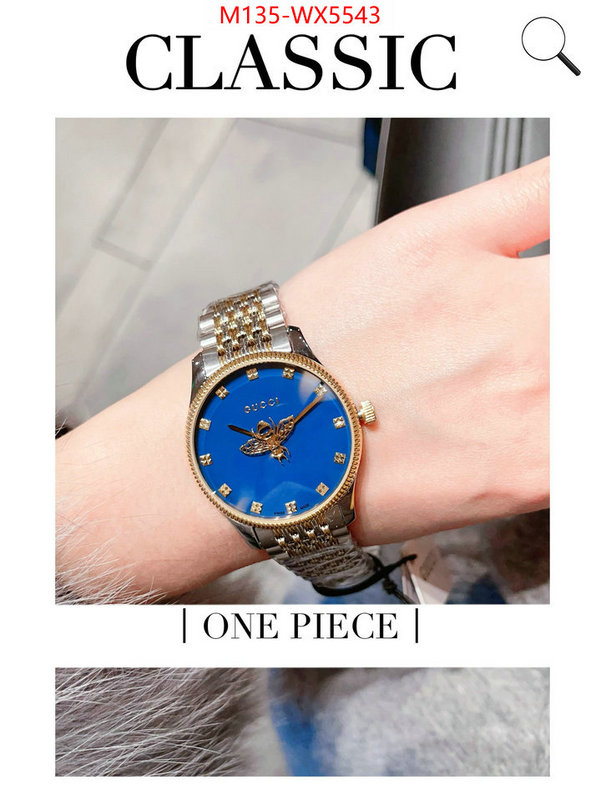 Watch(4A)-Gucci where to buy the best replica ID: WX5543 $: 135USD