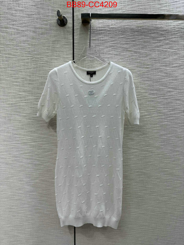 Clothing-Chanel wholesale ID: CC4209 $: 89USD