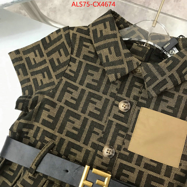 Kids clothing-Fendi quality replica ID: CX4674 $: 75USD