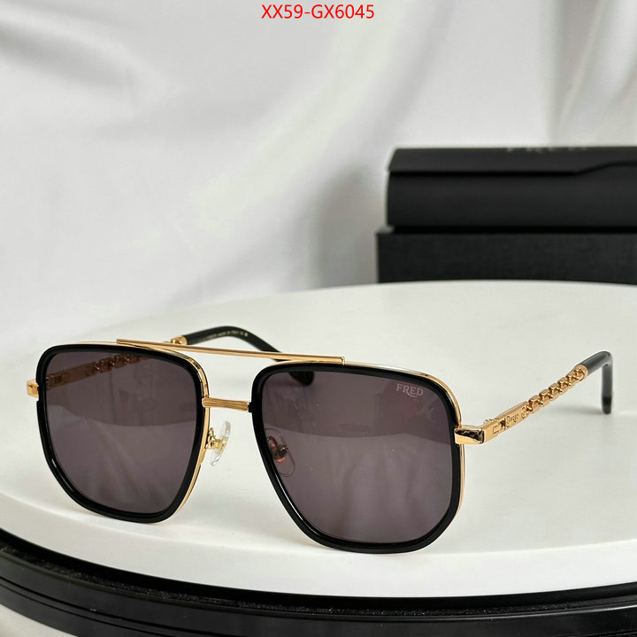 Glasses-Fred designer 1:1 replica ID: GX6045 $: 59USD