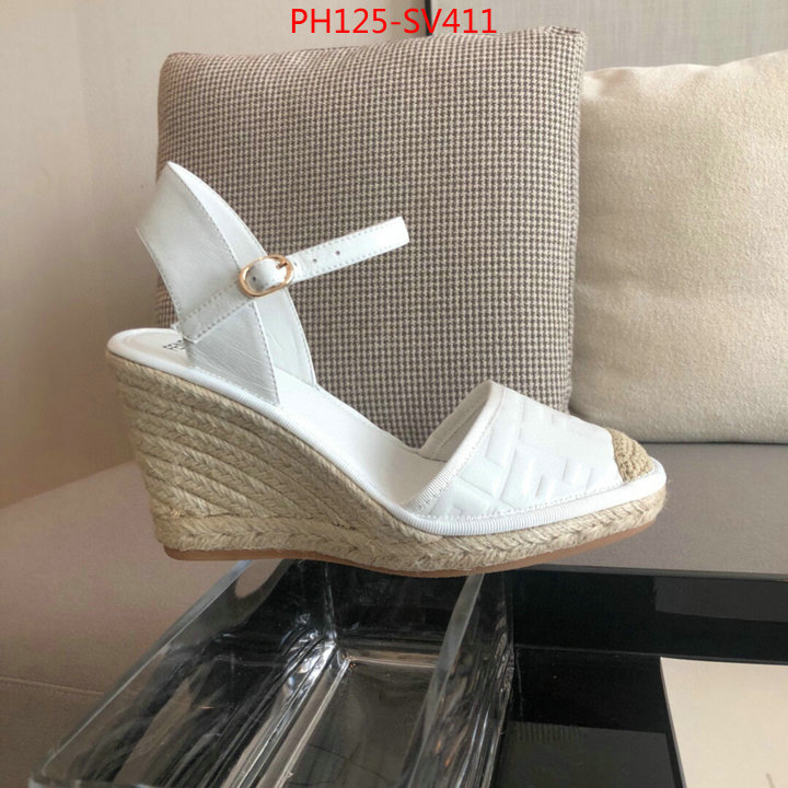 Women Shoes-Fendi best replica quality ID: SV411 $:125USD