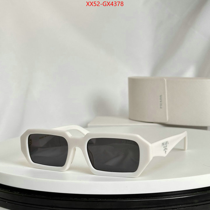 Glasses-Prada brand designer replica ID: GX4378 $: 52USD