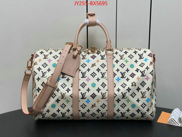 LV Bags(TOP)-Keepall BandouliRe 45-50- replica 2024 perfect luxury ID: BX5695 $: 255USD,