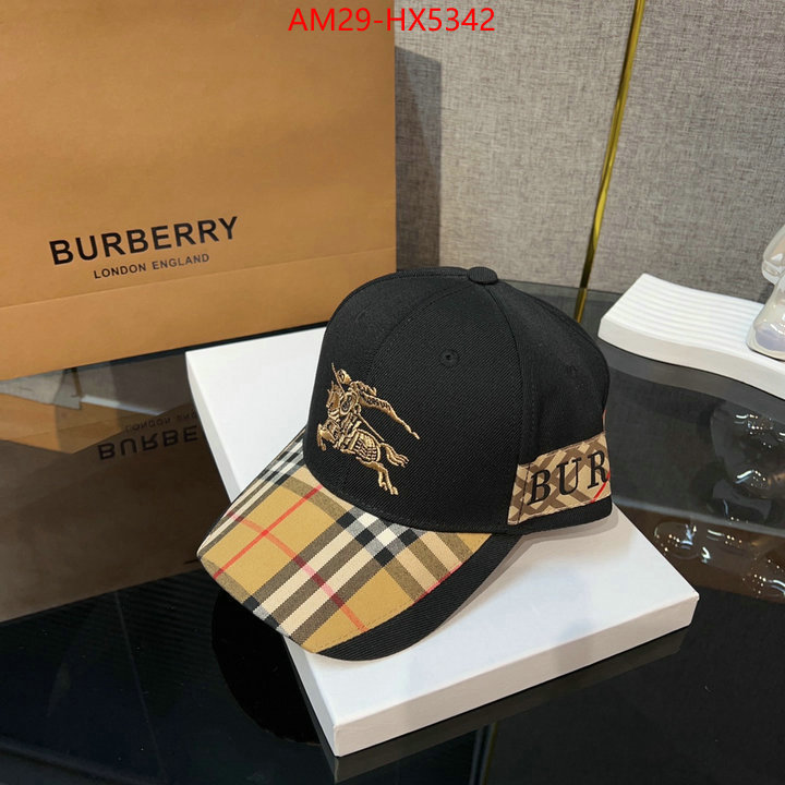 Cap(Hat)-Burberry the top ultimate knockoff ID: HX5342 $: 29USD