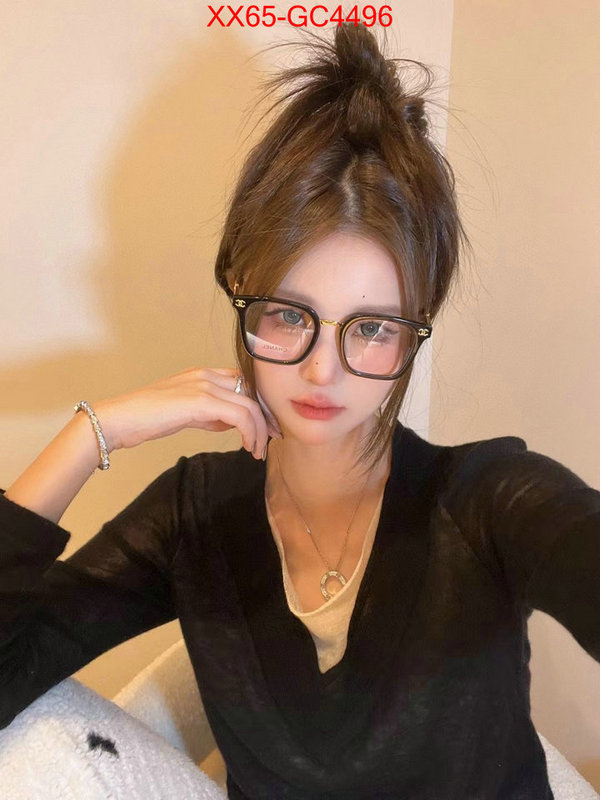 Glasses-Chanel wholesale imitation designer replicas ID: GC4496 $: 65USD