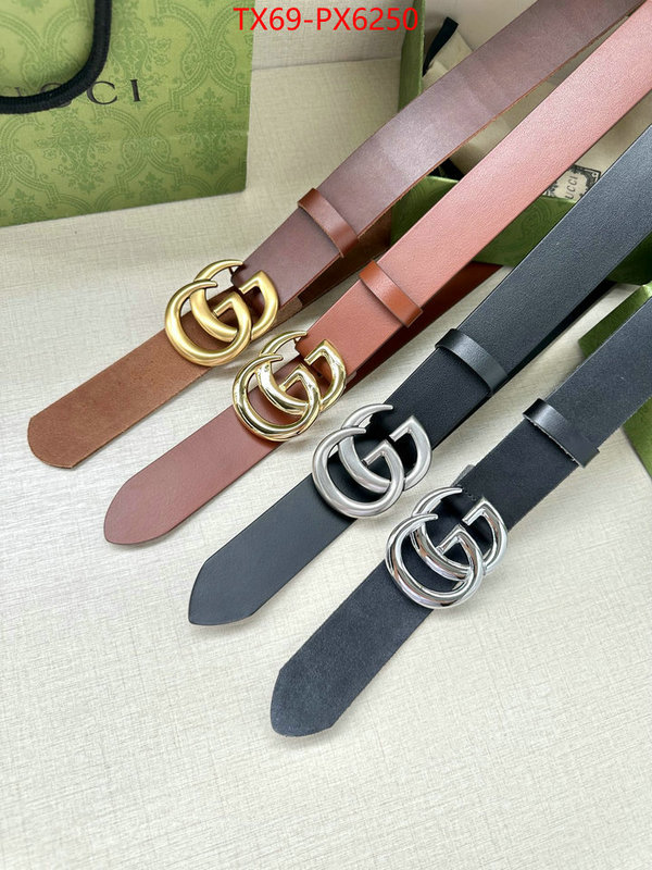 Belts-Gucci top brands like ID: PX6250 $: 69USD