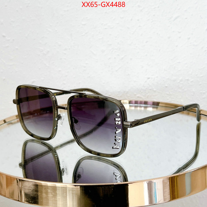 Glasses-Prada 2024 aaaaa replica customize ID: GX4488 $: 65USD