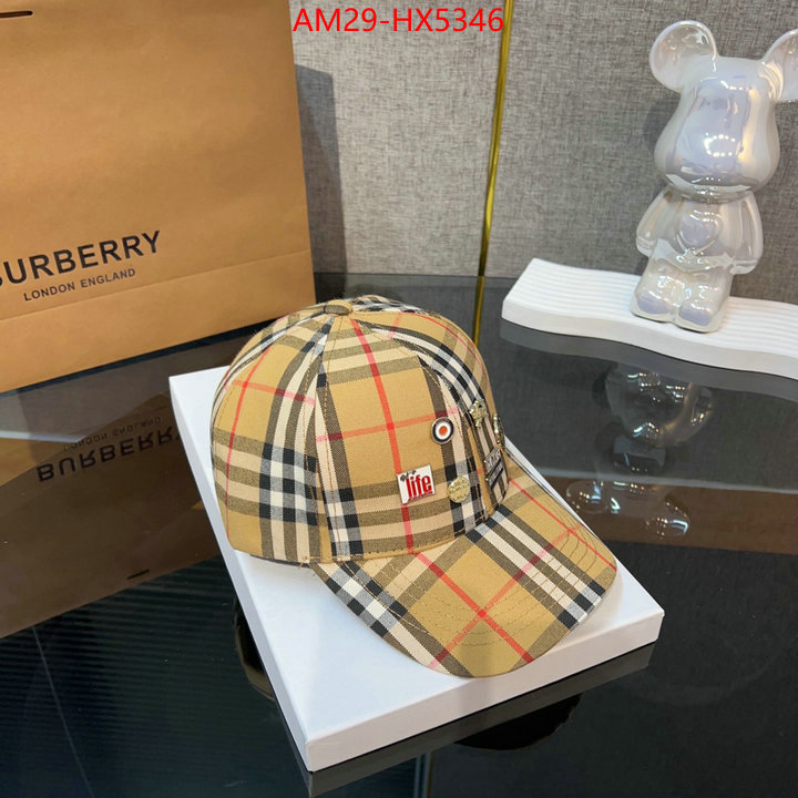 Cap(Hat)-Burberry high quality replica designer ID: HX5346 $: 29USD