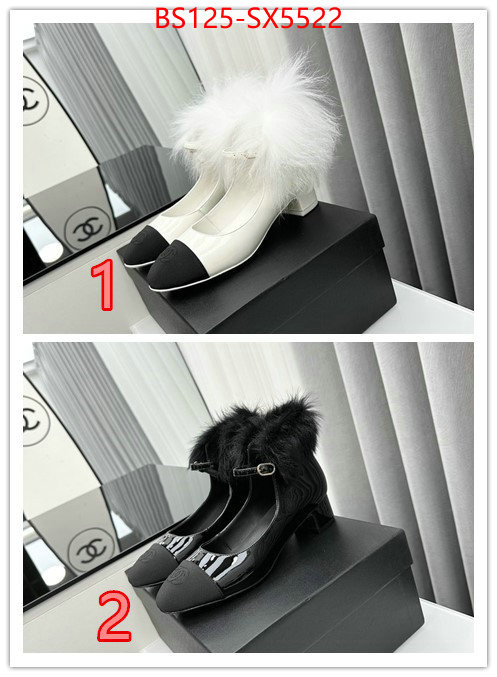 Women Shoes-Chanel 1:1 replica ID: SX5522 $: 125USD