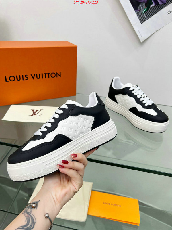 Women Shoes-LV where quality designer replica ID: SX4223 $: 129USD