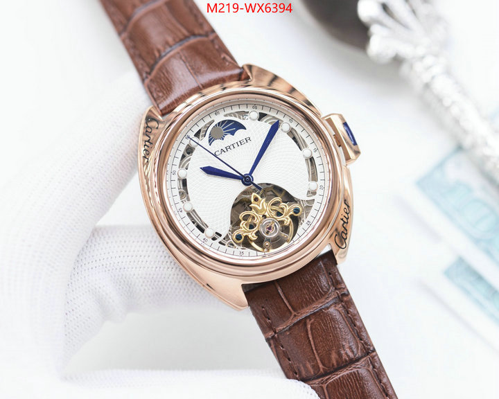 Watch(TOP)-Cartier what is a 1:1 replica ID: WX6394 $: 219USD