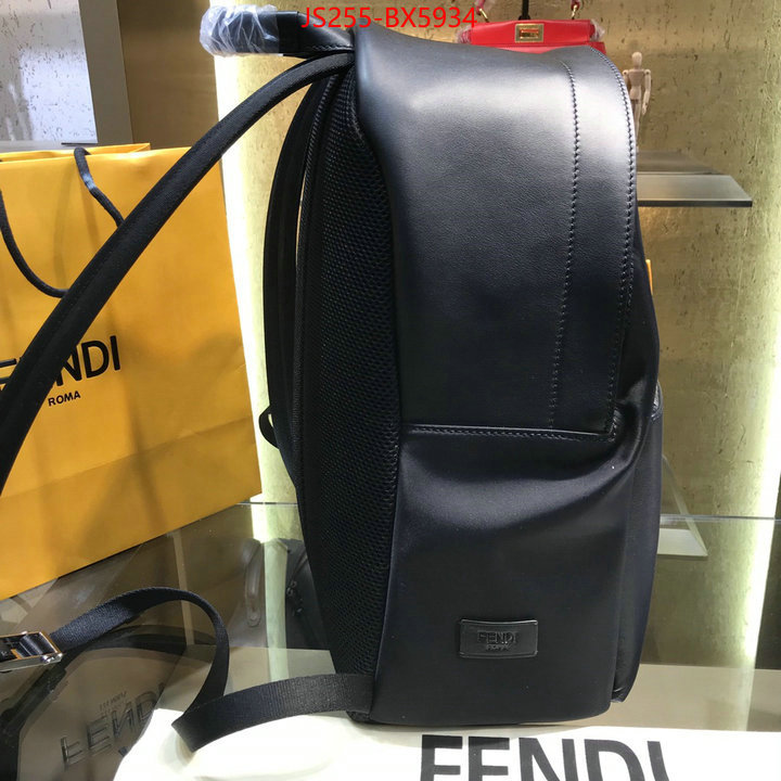 Fendi Bags(TOP)-Backpack- buy high-quality fake ID: BX5934 $: 255USD,