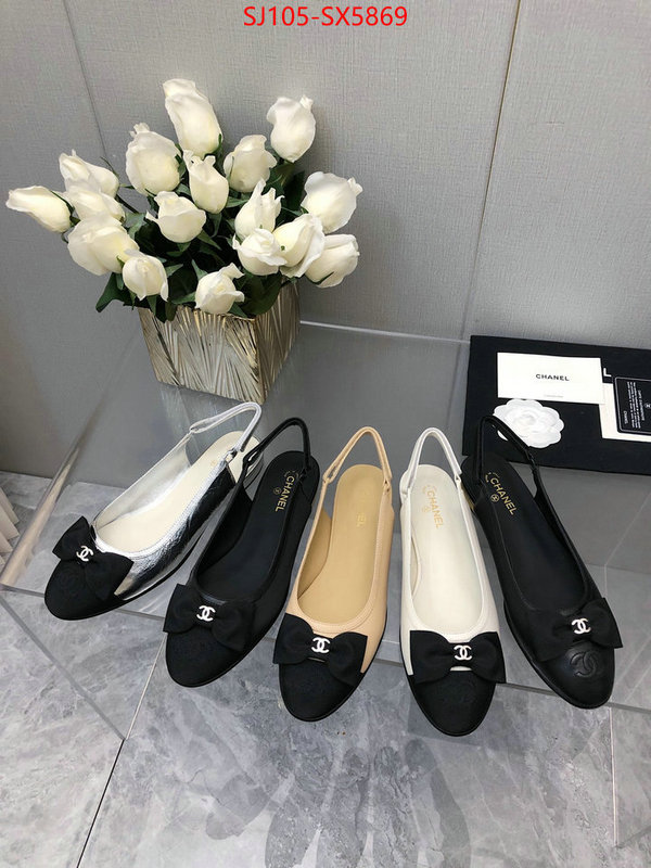 Women Shoes-Chanel luxury fake ID: SX5869 $: 105USD