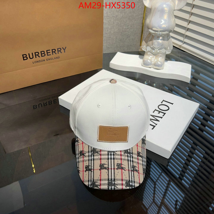 Cap(Hat)-Burberry sell online luxury designer ID: HX5350 $: 29USD