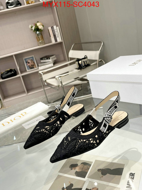 Women Shoes-Dior replica 1:1 ID: SC4043 $: 115USD