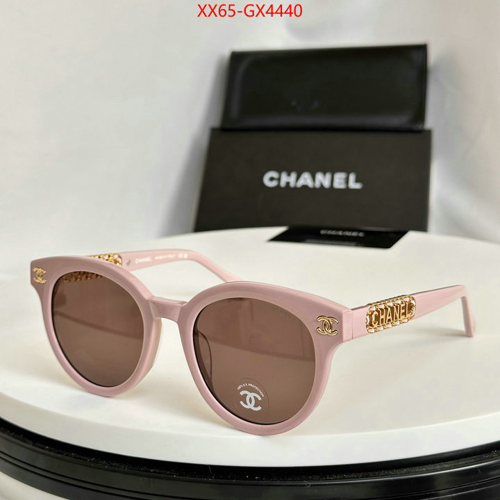 Glasses-Chanel designer wholesale replica ID: GX4440 $: 65USD