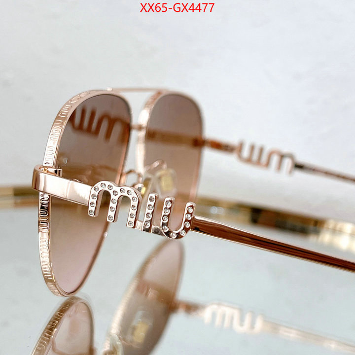 Glasses-Miu Miu what 1:1 replica ID: GX4477 $: 65USD