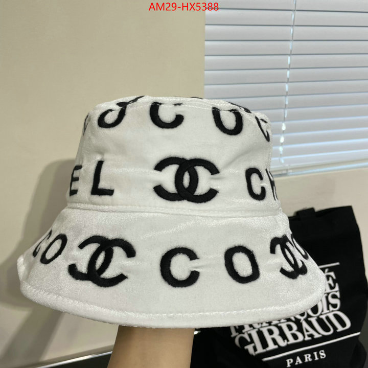 Cap (Hat)-Chanel cheap replica designer ID: HX5388 $: 29USD