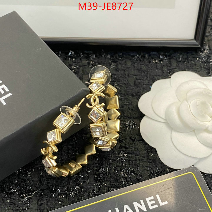 Jewelry-Chanel wholesale designer shop ID: JE8727 $: 39USD