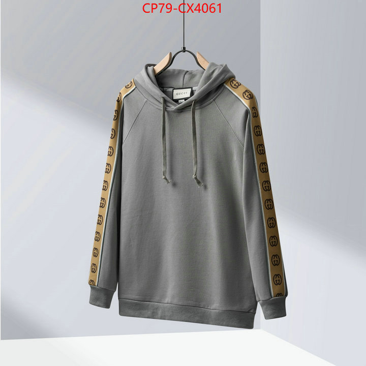 Clothing-Gucci find replica ID: CX4061 $: 79USD