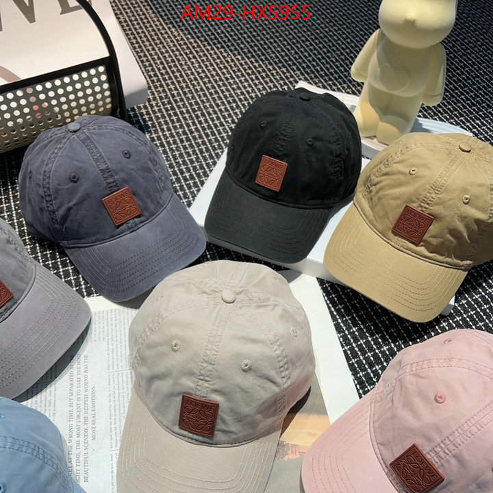 Cap(Hat)-Loewe knockoff highest quality ID: HX5955 $: 29USD