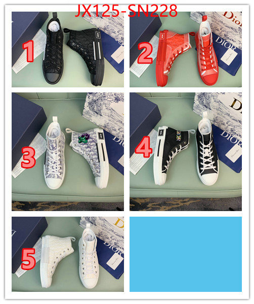 Men shoes-Dior fake ID: SN228 $: 125USD