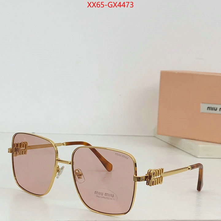 Glasses-Miu Miu high quality happy copy ID: GX4473 $: 65USD