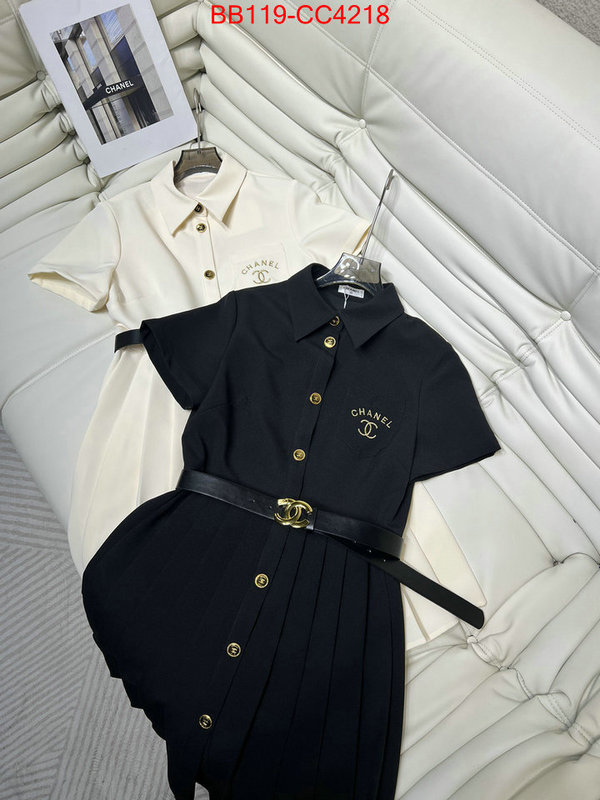 Clothing-Chanel where to buy high quality ID: CC4218 $: 119USD