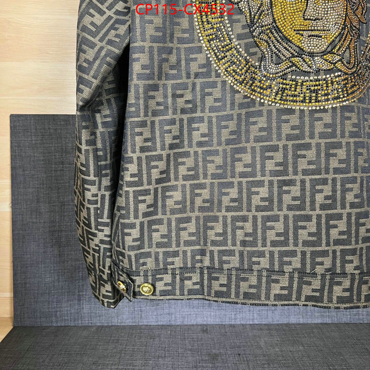 Clothing-Fendi 2024 replica ID: CX4532 $: 115USD