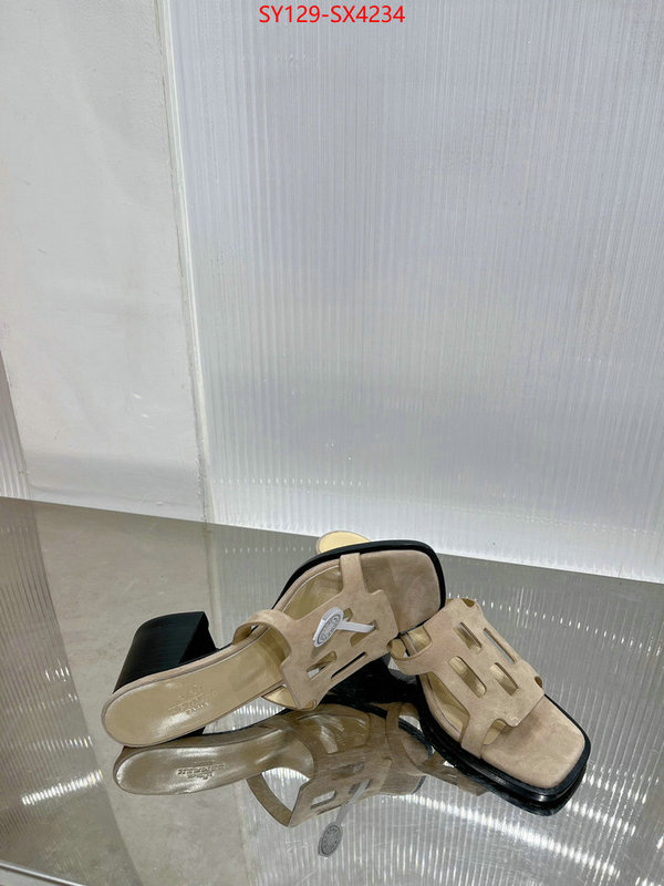 Women Shoes-Hermes top fake designer ID: SX4234 $: 129USD