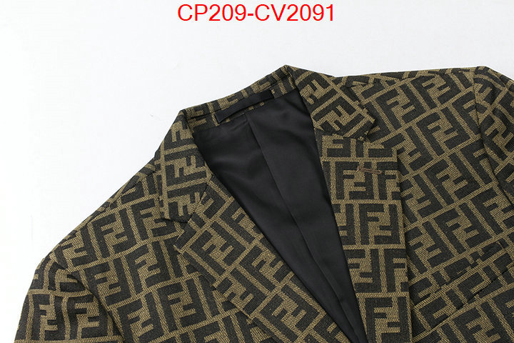 Clothing-Fendi luxury cheap replica ID: CV2091