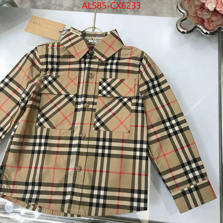 Kids clothing-Burberry designer fake ID: CX6233 $: 85USD