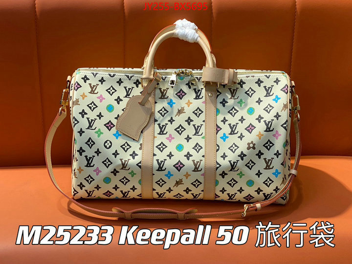 LV Bags(TOP)-Keepall BandouliRe 45-50- replica 2024 perfect luxury ID: BX5695 $: 255USD,