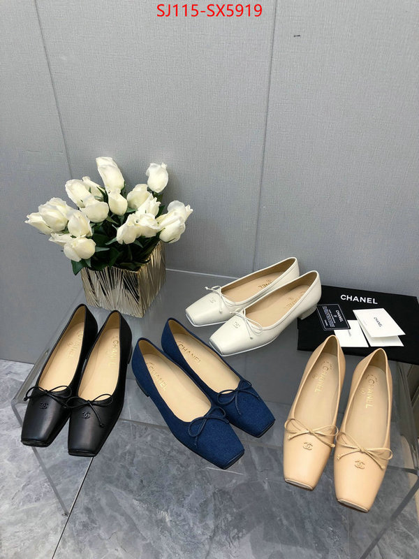 Women Shoes-Chanel cheap online best designer ID: SX5919 $: 115USD