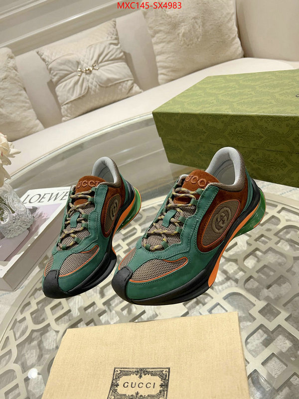 Men Shoes-Gucci perfect quality designer replica ID: SX4983 $: 145USD