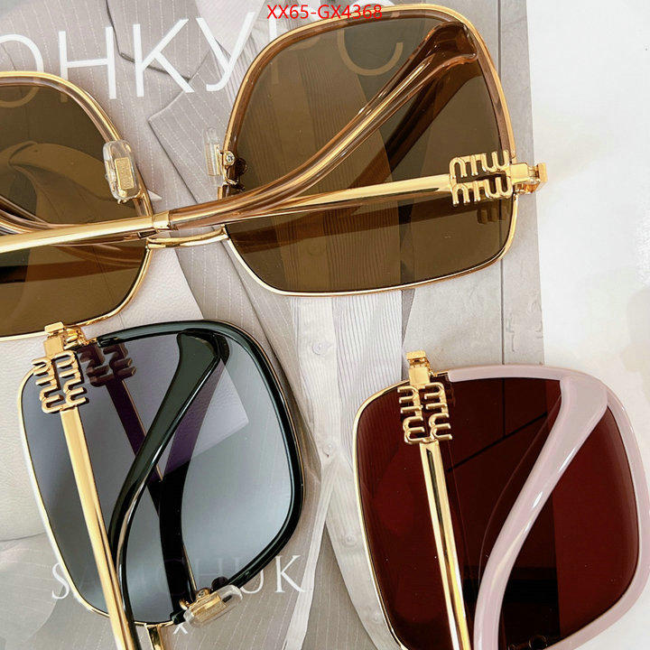 Glasses-Miu Miu high quality replica designer ID: GX4368 $: 65USD