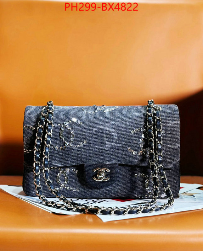 Chanel Bags(TOP)-Diagonal- replcia cheap ID: BX4822 $: 299USD,