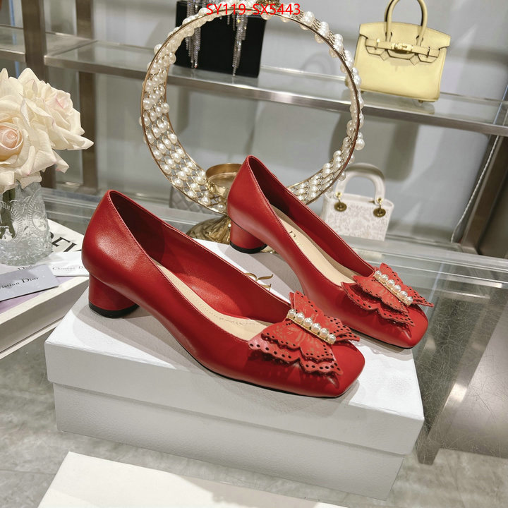 Women Shoes-Dior 1:1 clone ID: SX5443 $: 119USD