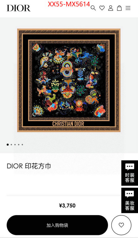 Scarf-Dior only sell high-quality ID: MX5614 $: 55USD