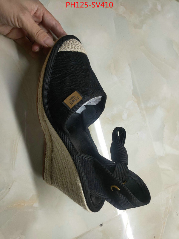 Women Shoes-Fendi top quality replica ID: SV410 $:125USD