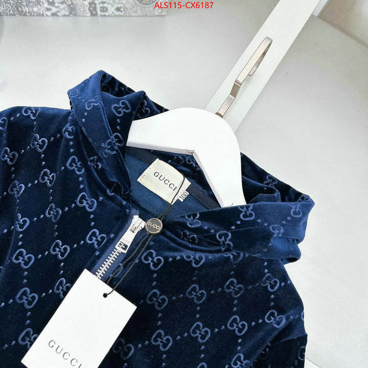 Kids clothing-Gucci replica 1:1 high quality ID: CX6187 $: 115USD