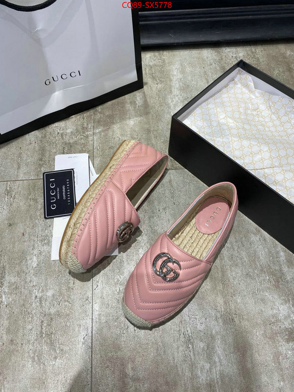 Women Shoes-Gucci cheap online best designer ID: SX5778 $: 89USD