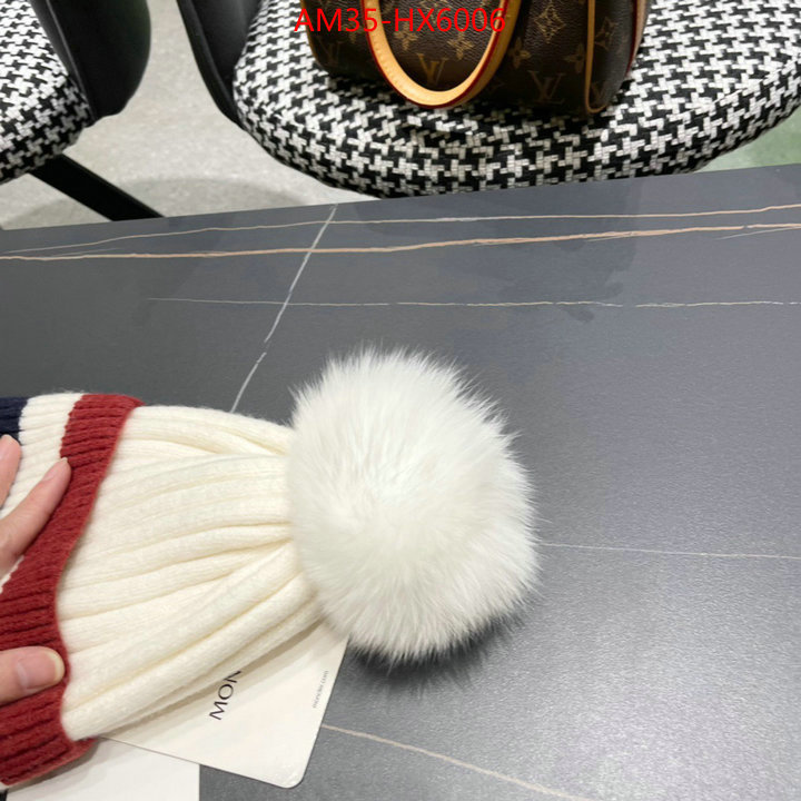 Cap(Hat)-Moncler the highest quality fake ID: HX6006 $: 35USD