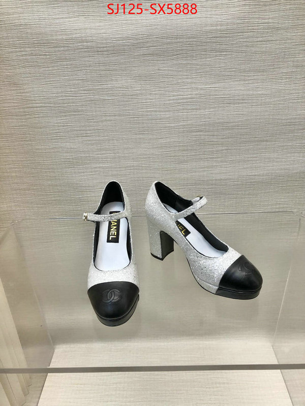 Women Shoes-Chanel aaaaa+ class replica ID: SX5888 $: 125USD